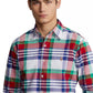 Polo Ralph Lauren Men's Long Sleeve Plaid Button Up Shirt White Size Small