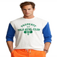 Polo Ralph Lauren Men's Classic Fit Graphic Baseball T-Shirt White Size X-Large