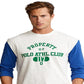 Polo Ralph Lauren Men's Classic Fit Graphic Baseball T-Shirt White Size X-Large