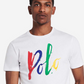 Polo Ralph Lauren Men's Oversized Polo Script Logo T-Shirt White Size Small