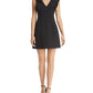 French Connection Women's Whisper Ruffle Minidress Black Size 6