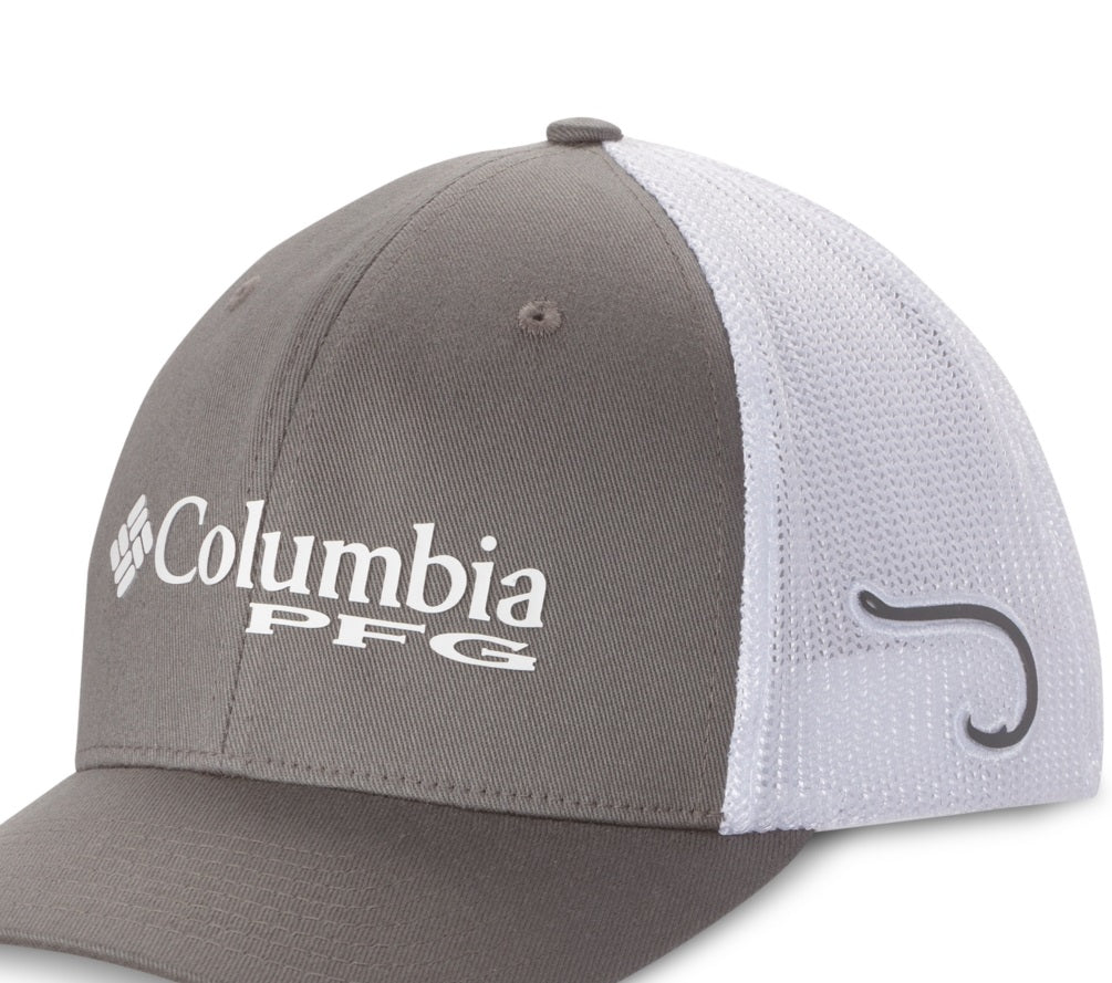 Columbia Men's Pfg Mesh Ball Cap Gray Size Small