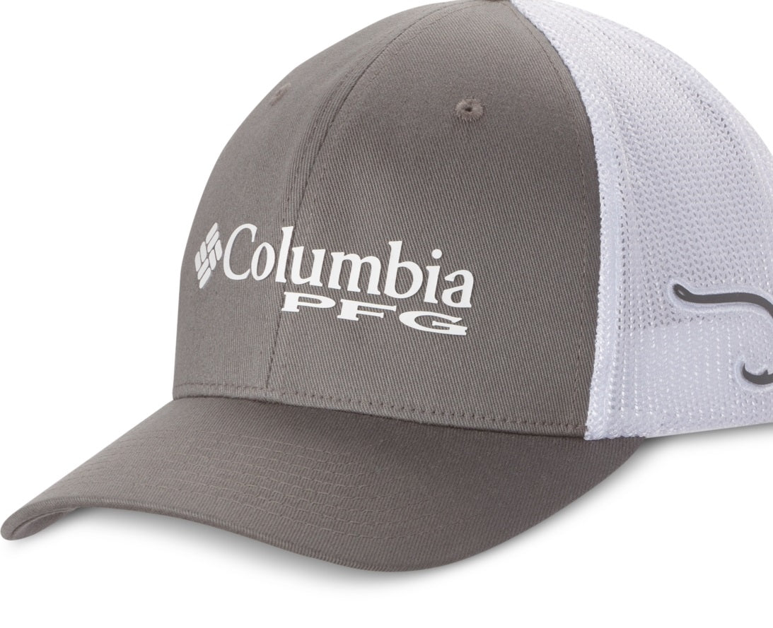 Columbia Men's Pfg Mesh Ball Cap Gray Size Small