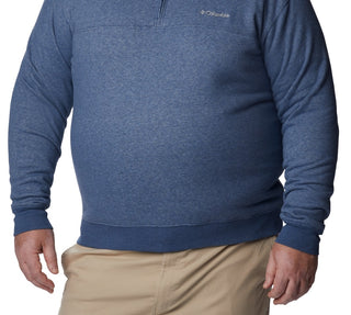 Columbia Men's Mountain Ii Half Zip Sweatshirt Blue Size Medium