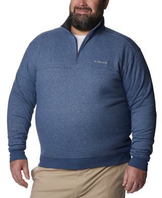 Columbia Men's Mountain Ii Half Zip Sweatshirt Blue Size Medium