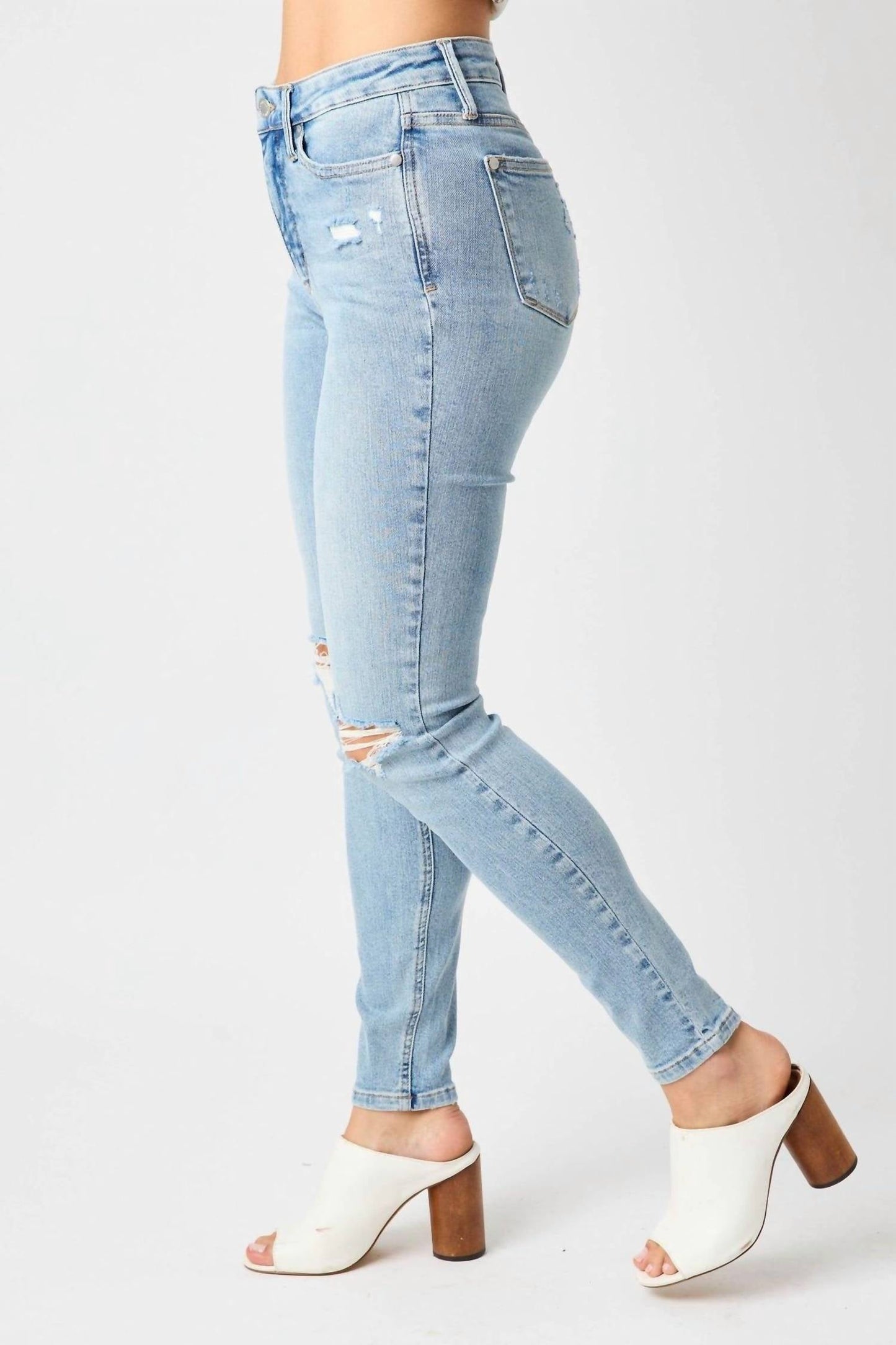 Judy Blue - MID RISE TUMMY CONTROL SKINNY JEAN