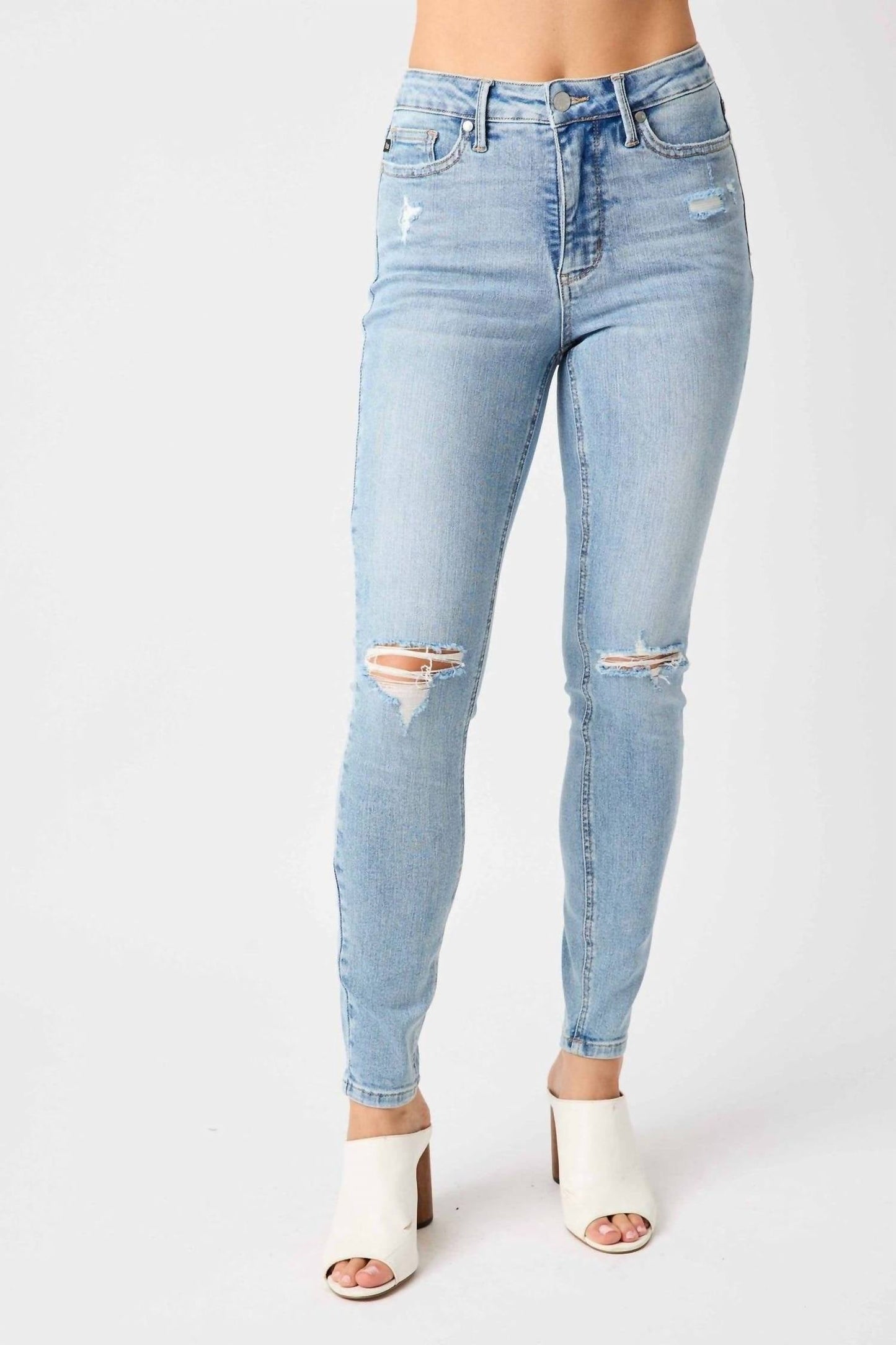 Judy Blue - MID RISE TUMMY CONTROL SKINNY JEAN