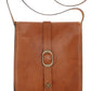 Patricia Nash Women's Pouch Smooth Leather Crossbody Brown Size Regular