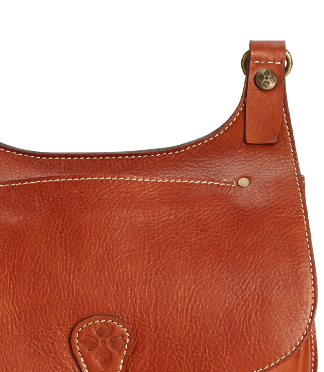 Patricia Nash Women's London Smooth Leather Saddle Bag Brown Size Regular