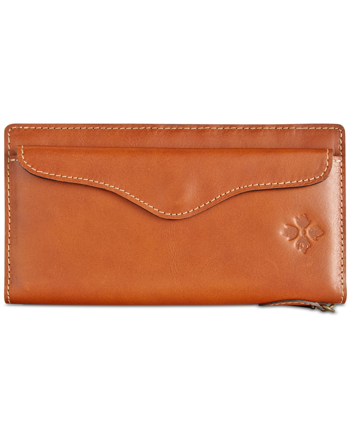 Patricia Nash Women's Valentia Smooth Leather Wallet Brown Size Regular