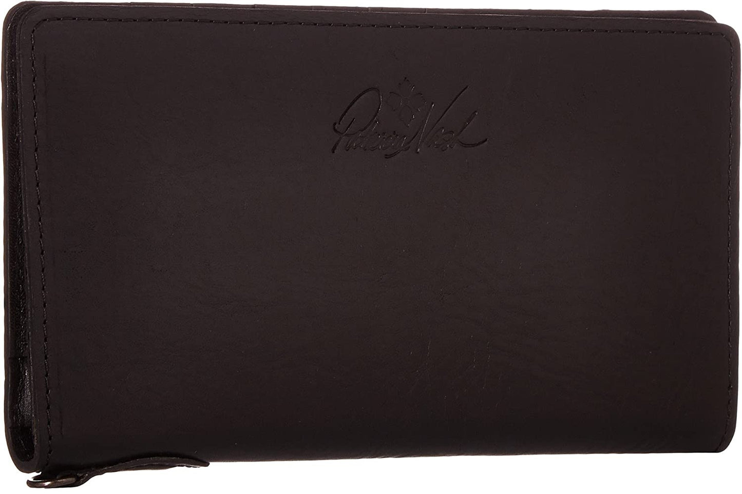 Patricia Nash Valentia Smooth Leather Wallet Black One Size