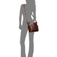 Patricia Nash Women's Leather Aveley Crossbody Bag Brown Size Regular