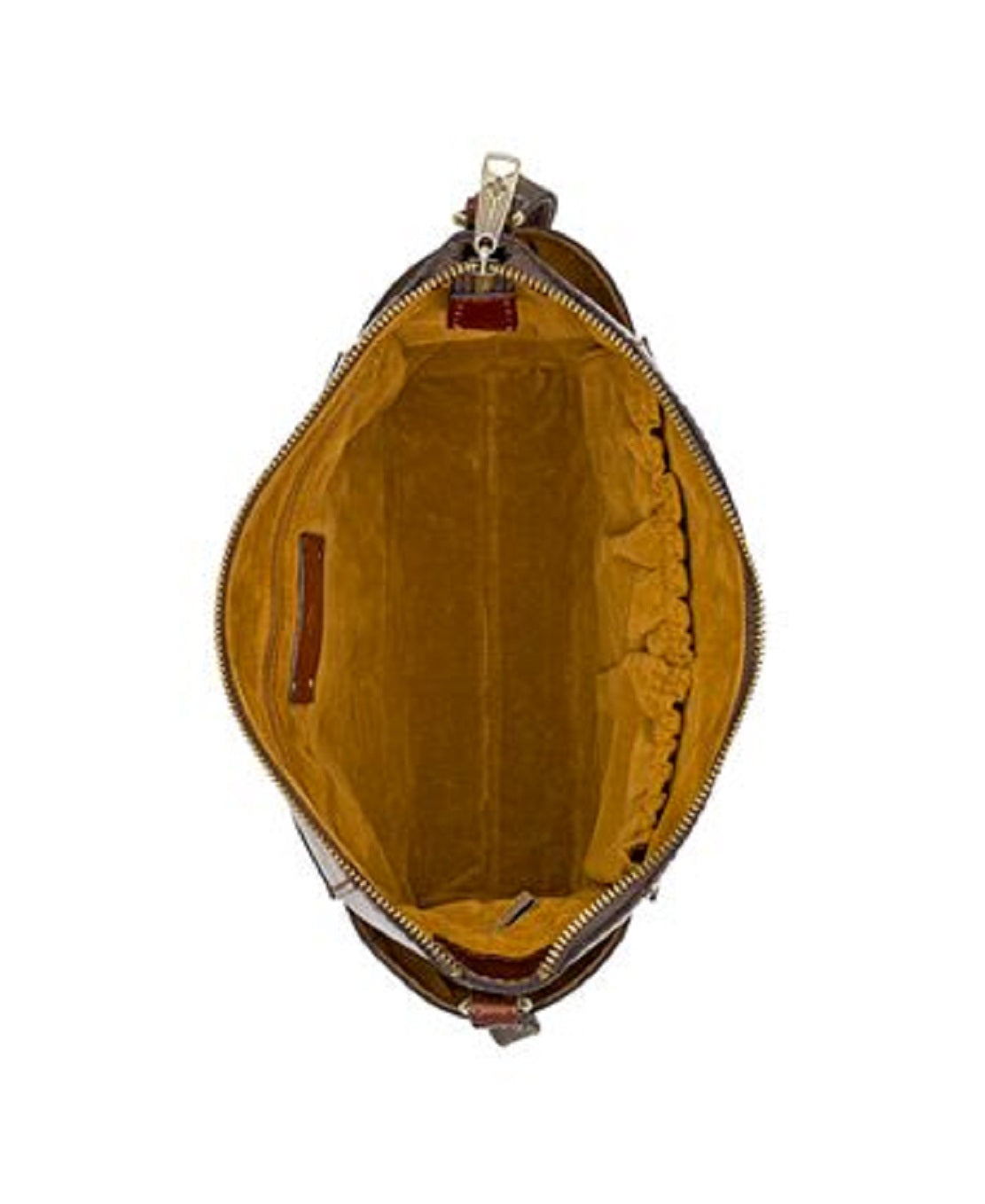 Patricia Nash Women's Leather Aveley Crossbody Bag Brown Size Regular