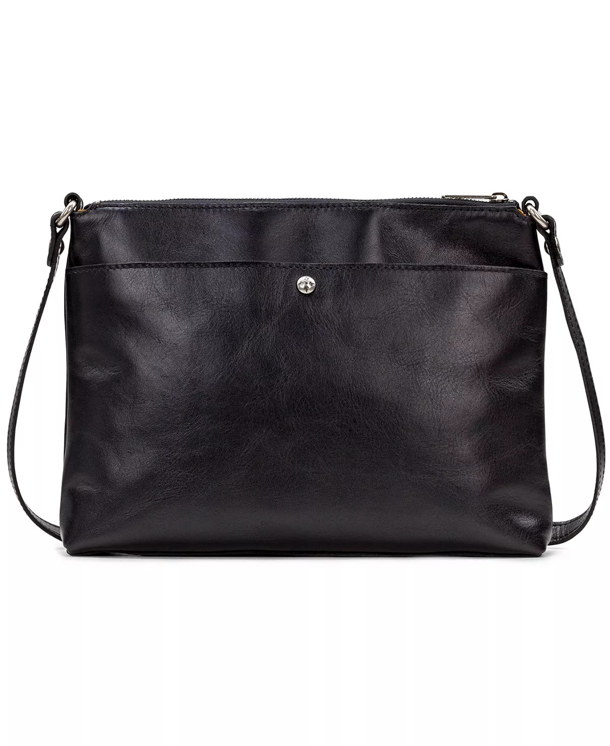 Patricia Nash Women's Kirby East West Leather Crossbody Black One Size