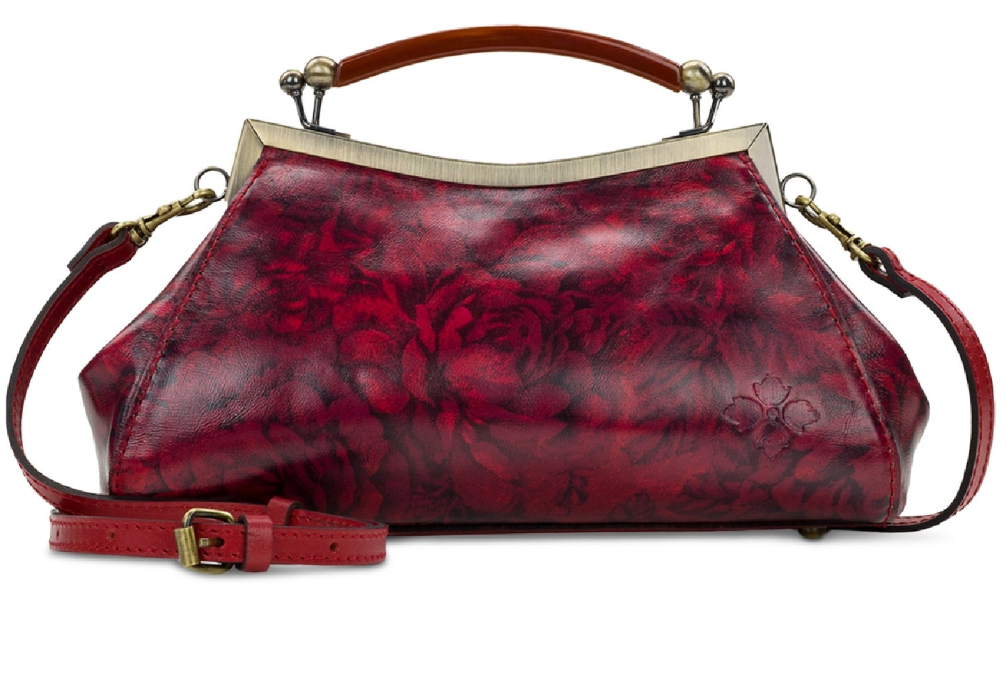 Patricia Nash Women's Kelmscott Frame Bag Red Size Regular