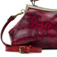 Patricia Nash Women's Kelmscott Frame Bag Red Size Regular