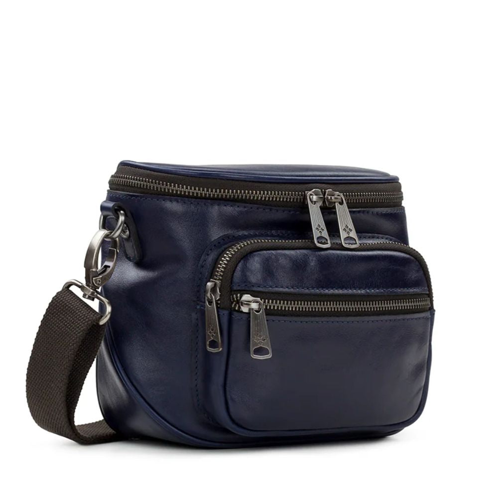 Patricia Nash Argentiera Camera Crossbody - Vintage Distressed Leather