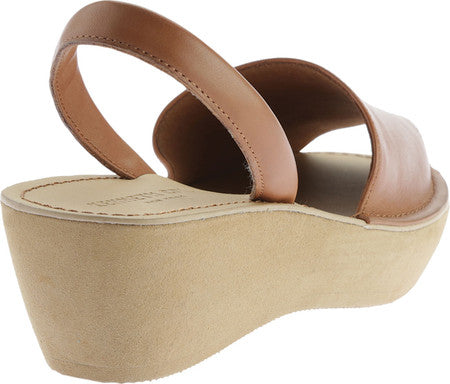 Kenneth Cole Reaction Women's Fine Glass Wedge Sandals Brown Size 7 M