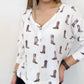 Z Supply - Giddy Up Cowgirl Long Sleeve Top