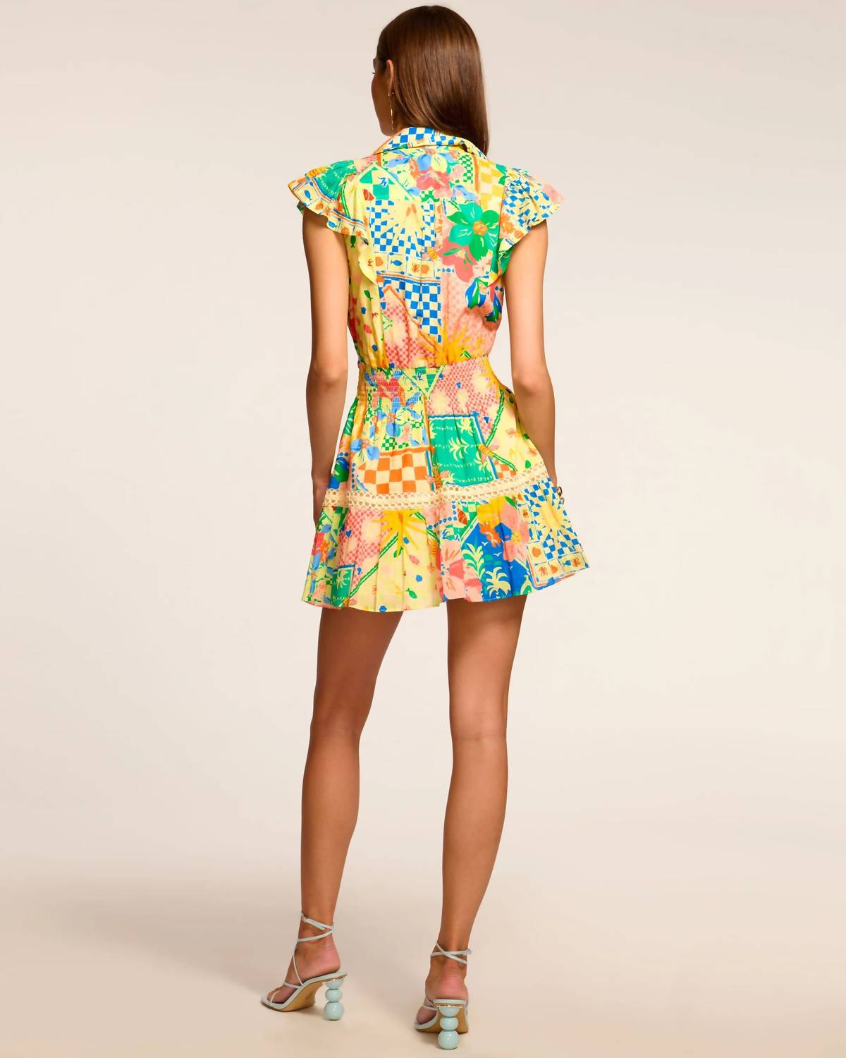 Ramy Brook - Marceline Printed Cotton Mini Dress