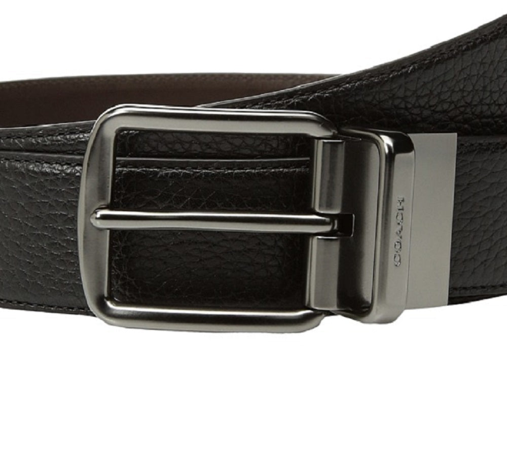 Coach Men's Wide Reversible Belt Brown Size 42
