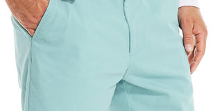 Nautica Men's Stretch Classic Fit Deck Shorts Green Size 36