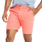 Nautica Men's Stretch Classic Fit Deck Shorts Pink Size 38