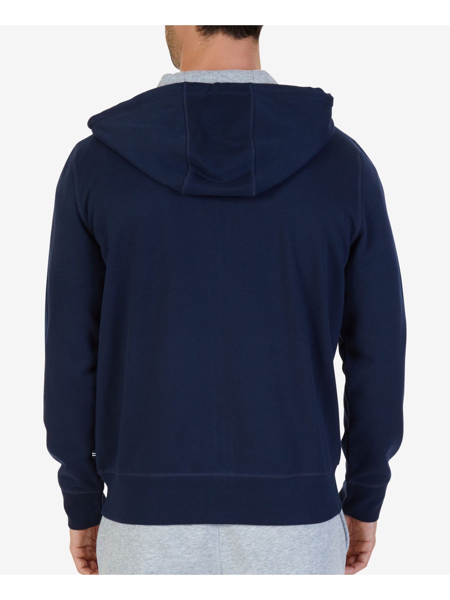 Nautica Men's Zip Up Hoodie Blue Size 4XL