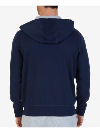 Nautica Men's Zip Up Hoodie Blue Size 4XL