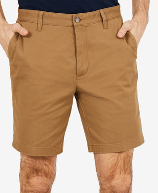 Nautica Men's Classic Fit Deck Shorts Brown Size 38
