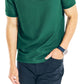 Nautica Men's Sustainably Crafted Classic Fit Deck Polo Shirt Green Size Small