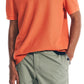 Nautica Men's Sustainably Crafted Classic Fit Deck Polo Shirt Orange Size Small