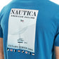 Nautica Men's Sailing Graphic T-Shirt Blue Size Medium