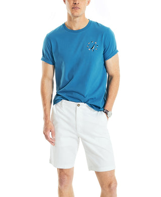 Nautica Men's Sailing Graphic T-Shirt Blue Size Medium