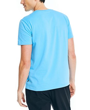 Nautica Men's Classic Fit Solid Crew Neck Pocket T-Shirt Blue Size X-Large