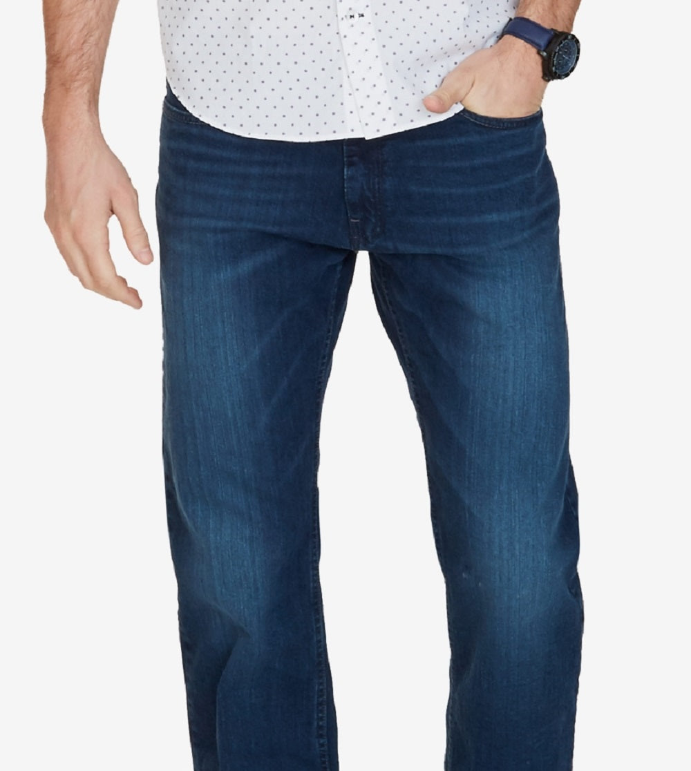 Nautica Men's Big & Tall Relaxed Fit Jeans Blue Size 48X34