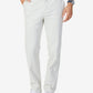 Nautica Men's Classic Fit Stretch Solid Flat Front Chino Deck Pants White Size 38X32