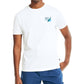Nautica Men's Ocean Club Graphic T-shirt White Size M