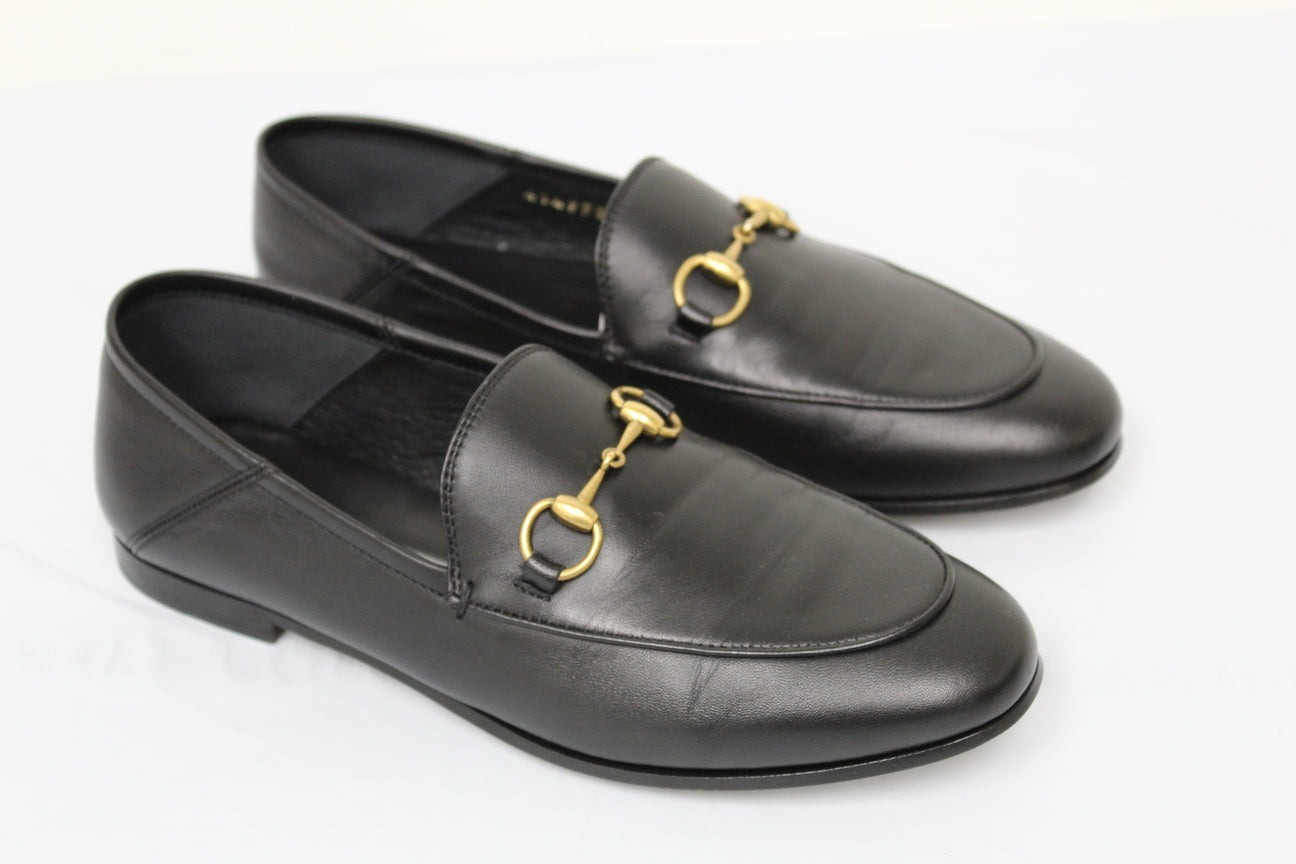 Gucci Women's Jordaan Bit Loafer Black Size 6.5