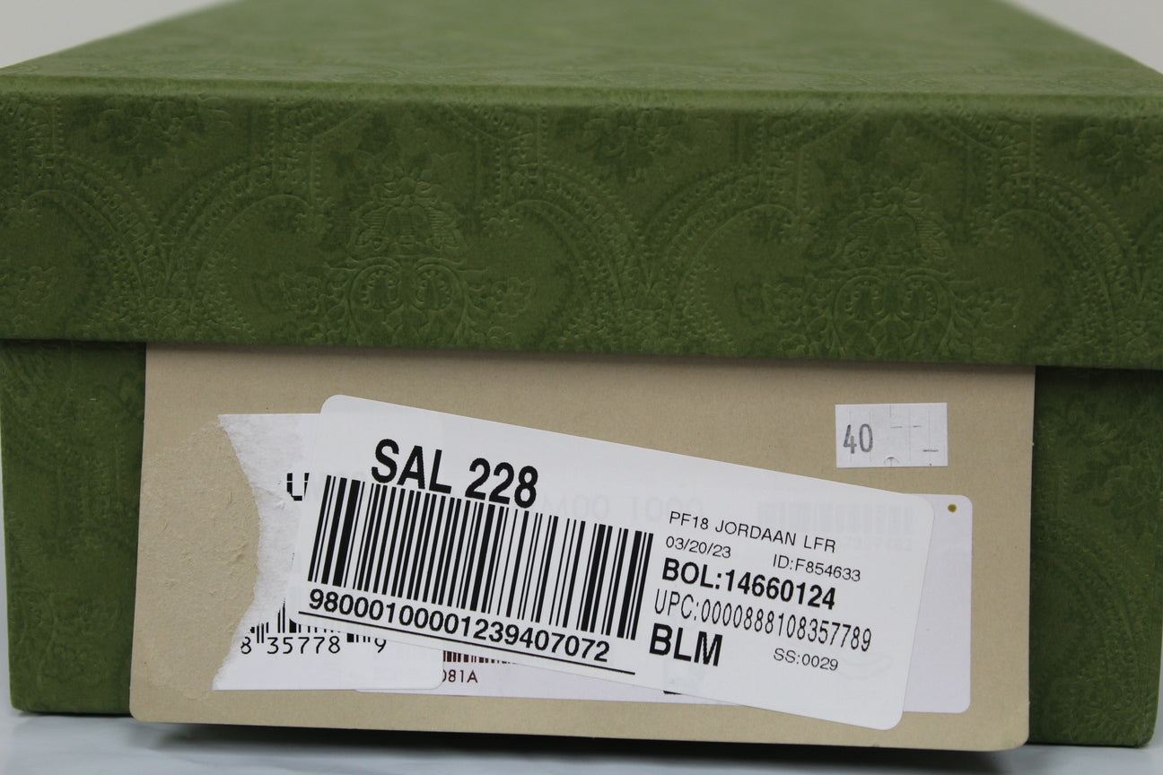 Gucci Women's Jordaan Bit Loafer Black Size 6.5