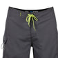 Salt Life Men's Stealth Bomberz Aqua Shorts Gray Size 32
