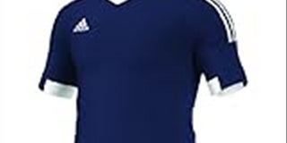 adidas Men's Soccer Jersey Blue Size Medium