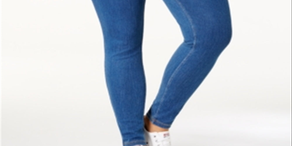 Hue Women's Original Denim Leggings Blue Size 1X