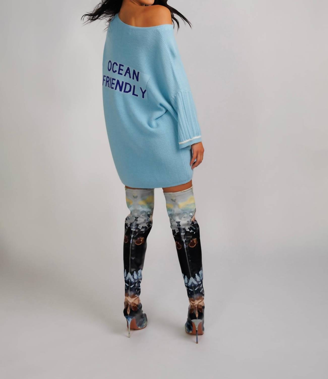 Chuks Collins - Eva Knit Oversized Top