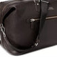 Polo Ralph Lauren Men's Pebbled Leather Duffel Bag Black Size Regular