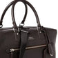Polo Ralph Lauren Men's Pebbled Leather Duffel Bag Black Size Regular