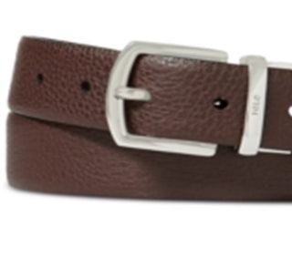 Ralph Lauren Men's Reversible Pebble Leather Belt Brown Size 38