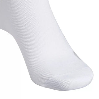 adidas Women's 6 Pk Linear Superlite Ii No Show Socks White Size 4-10