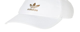adidas Men's Logo Relaxed Fit Adjustable Cap White Size Regular