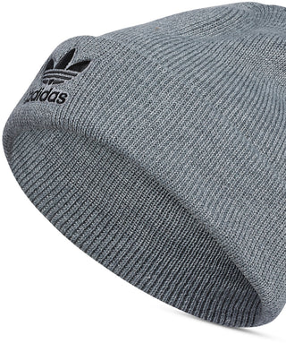 adidas Men's Trefoil Beanie Gray Size Regular